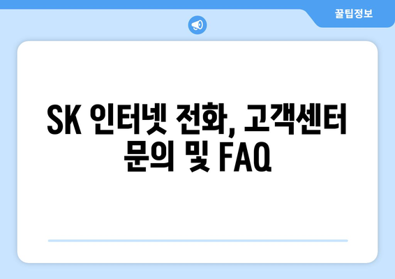 sk 인터넷 전화 신청