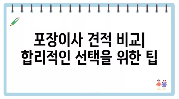 대구시 서구 내당2·3동 포장이사 견적 비용 아파트 원룸 월세 비용 용달 이사