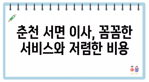 강원도 춘천시 서면 포장이사 견적 비용 아파트 원룸 월세 비용 용달 이사