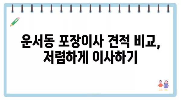 인천시 중구 운서동 포장이사 견적 비용 아파트 원룸 월세 비용 용달 이사