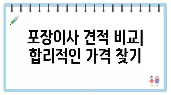 인천시 동구 만석동 포장이사 견적 비용 아파트 원룸 월세 비용 용달 이사