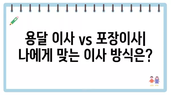 강원도 강릉시 홍제동 포장이사 견적 비용 아파트 원룸 월세 비용 용달 이사