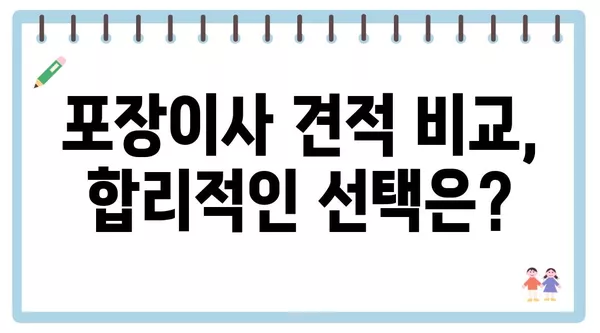 대구시 서구 평리5동 포장이사 견적 비용 아파트 원룸 월세 비용 용달 이사