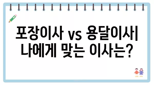 부산시 부산진구 당감2동 포장이사 견적 비용 아파트 원룸 월세 비용 용달 이사