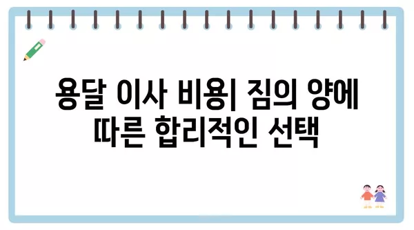 대구시 달서구 성당동 포장이사 견적 비용 아파트 원룸 월세 비용 용달 이사