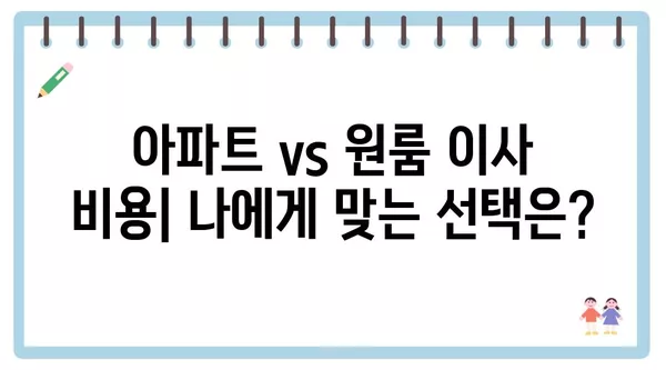 부산시 동구 수정4동 포장이사 견적 비용 아파트 원룸 월세 비용 용달 이사