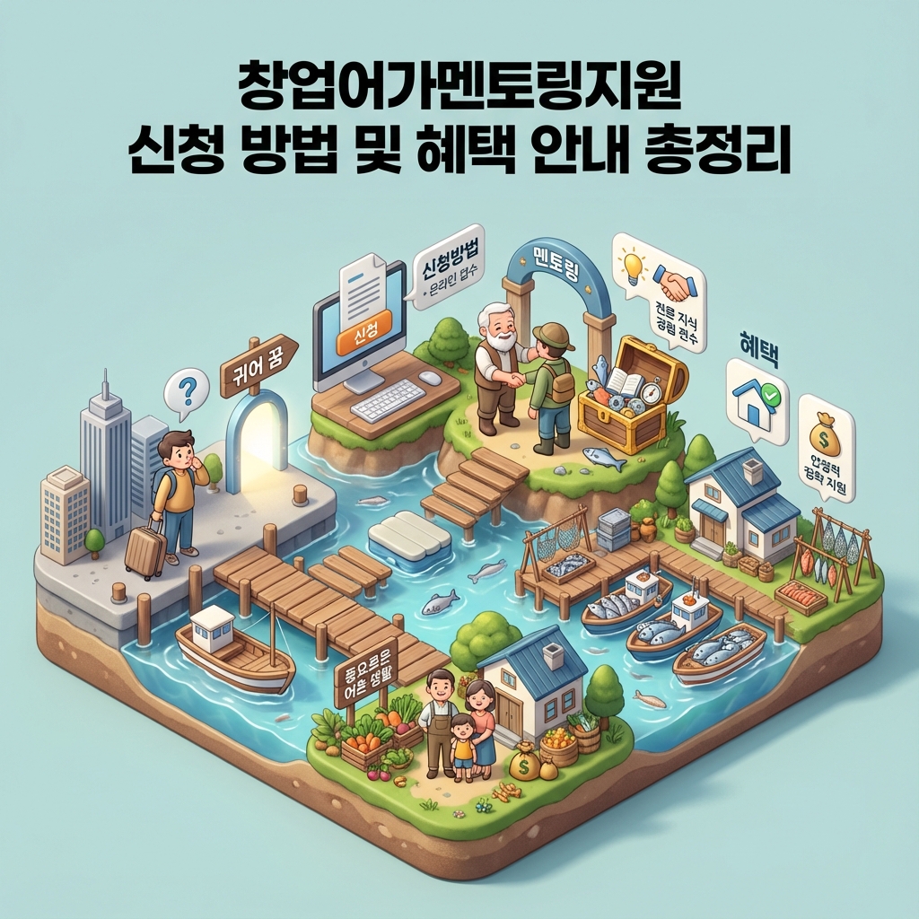 창업어가멘토링지원 신청 방법 및 혜택 안내 총정리