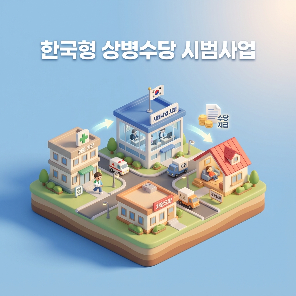 한국형 상병수당 시범사업 신청 방법 및 혜택 안내 총정리