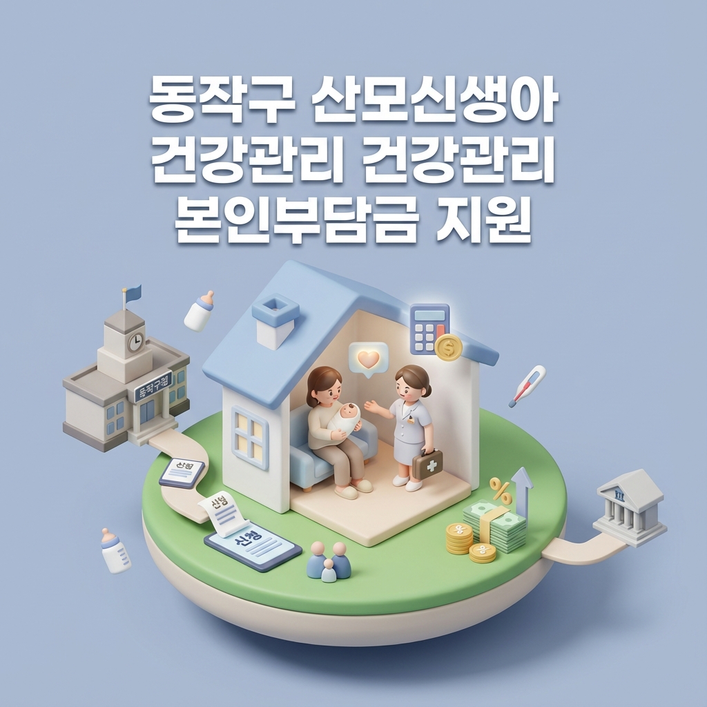 동작구 산모신생아 건강관리 본인부담금 90% 지원 신청자격 방법 완벽정리