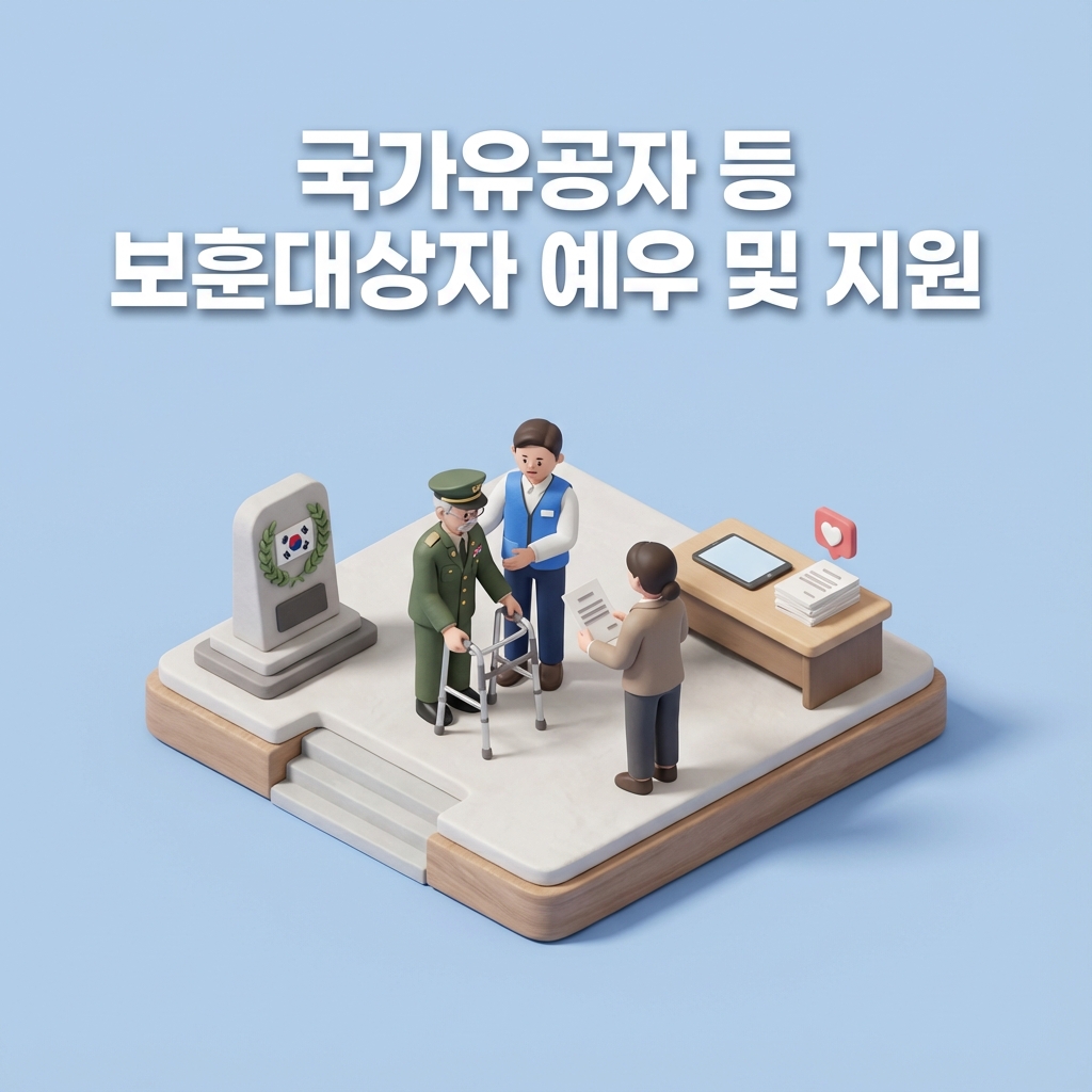 강남구 국가유공자 예우 및 지원 안내 보훈대상자를 위한 혜택 총정리