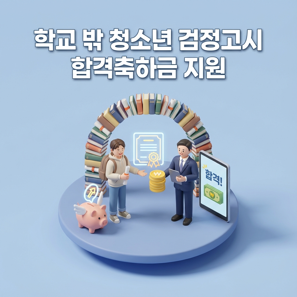 해운대구 학교 밖 청소년 검정고시 합격축하금 30만원 지원