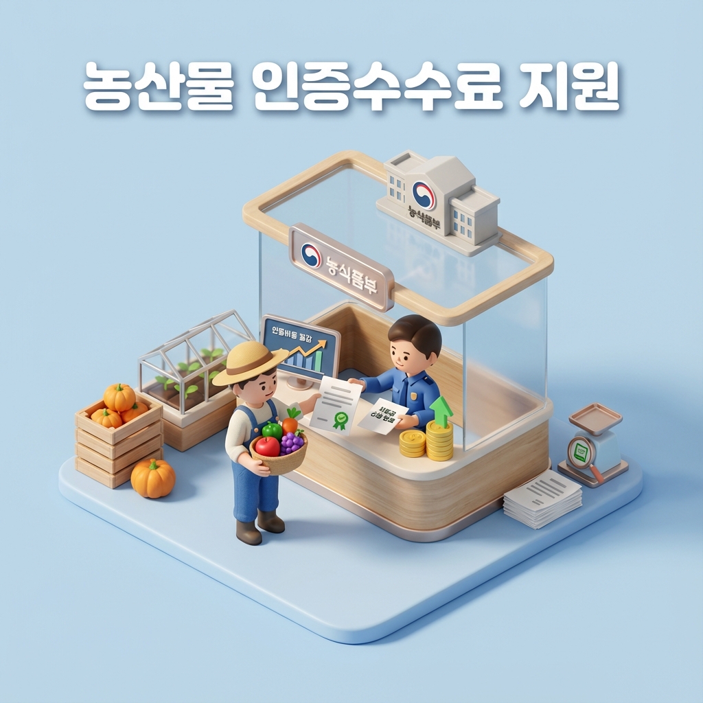 농산물 인증수수료 지원 신청 방법 및 혜택 안내 총정리