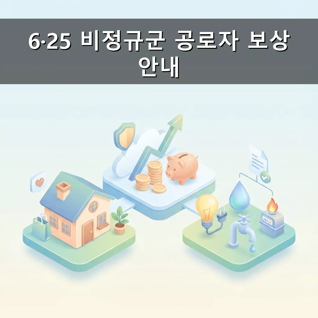 6.25 비정규군 공로자 보상 신청 자격 방법 기간 완벽 정리