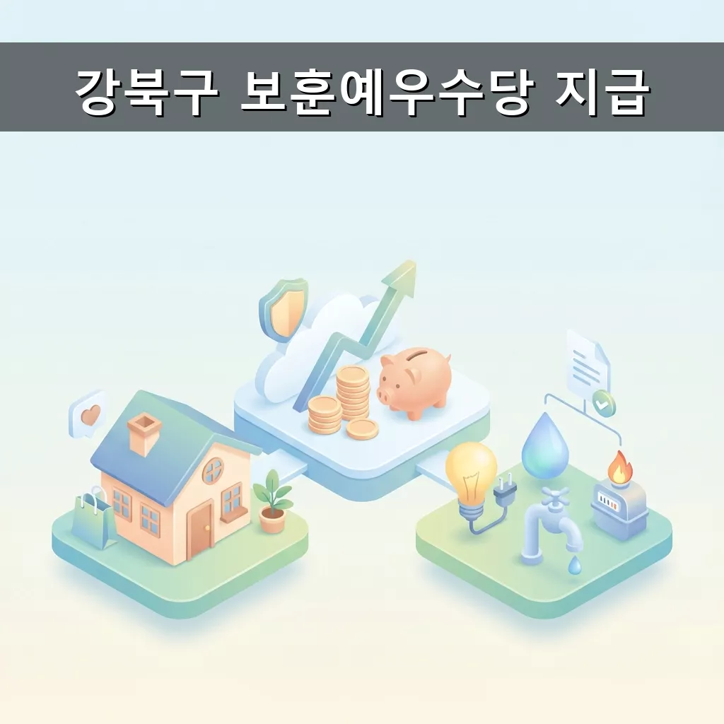 강북구 보훈예우수당 대상 금액 신청방법 완벽 가이드(2026년)