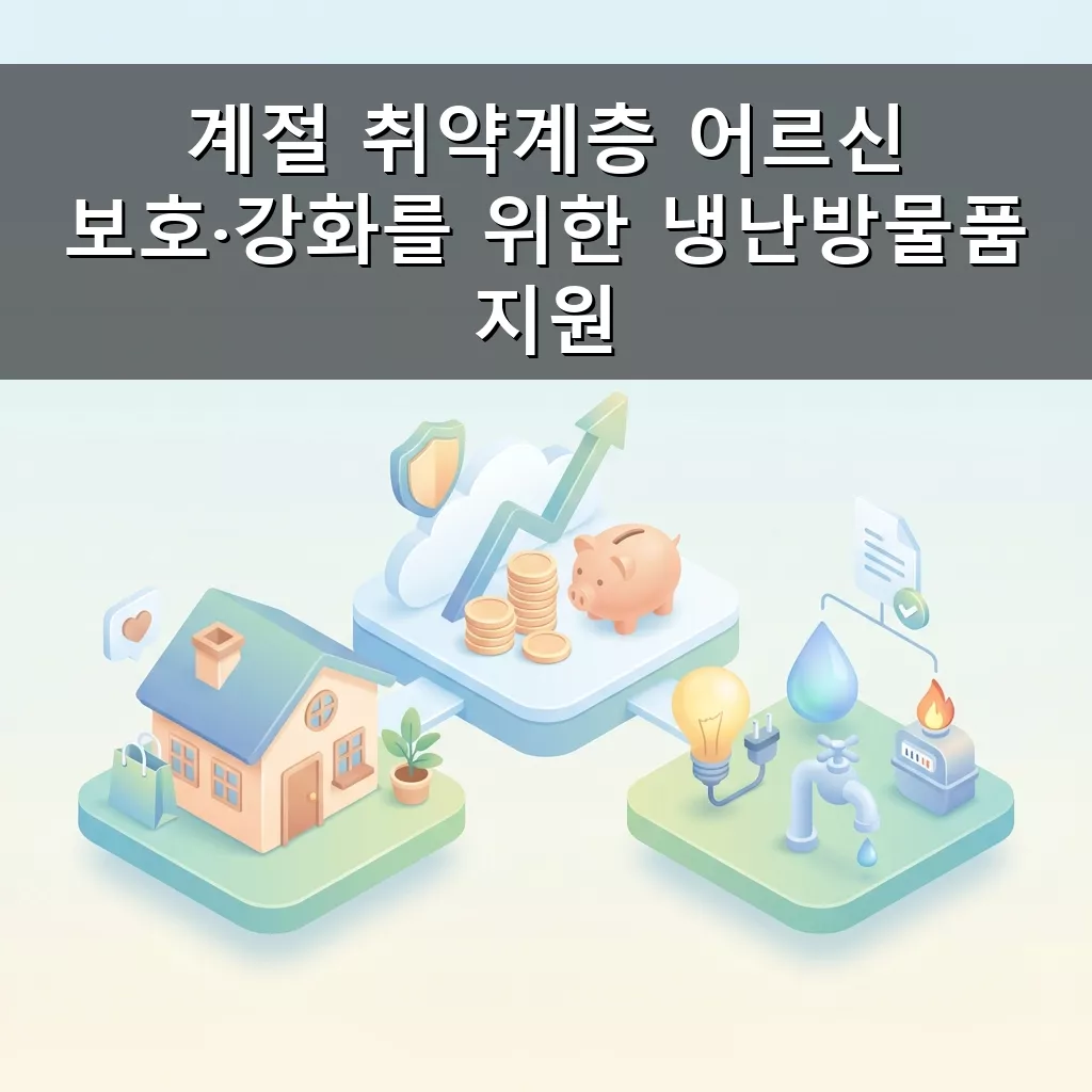 종로구 저소득 어르신 냉난방 지원 2026년 혜택 총정리