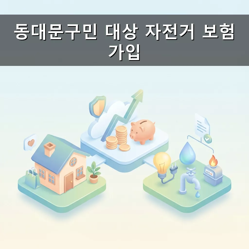 동대문구 자전거 보험 구민 누구나 보험금 지원으로 안전 UP