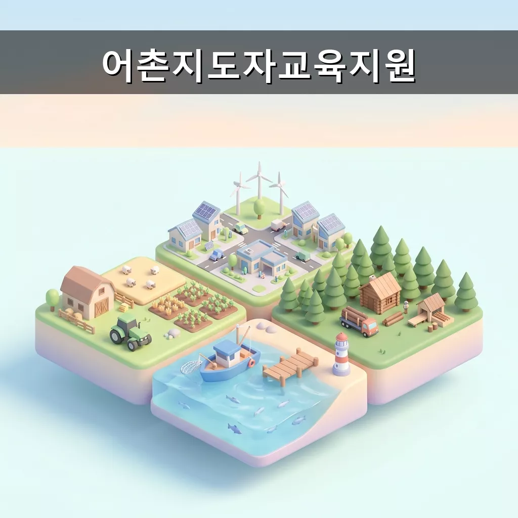 어촌지도자 교육 지원 2026 어촌계장 무상교육 신청하세요