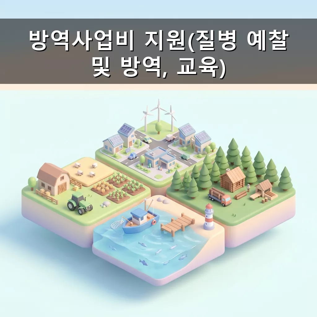 양식업 방역 지원금 2026 해양수산부 질병 예찰 교육 혜택