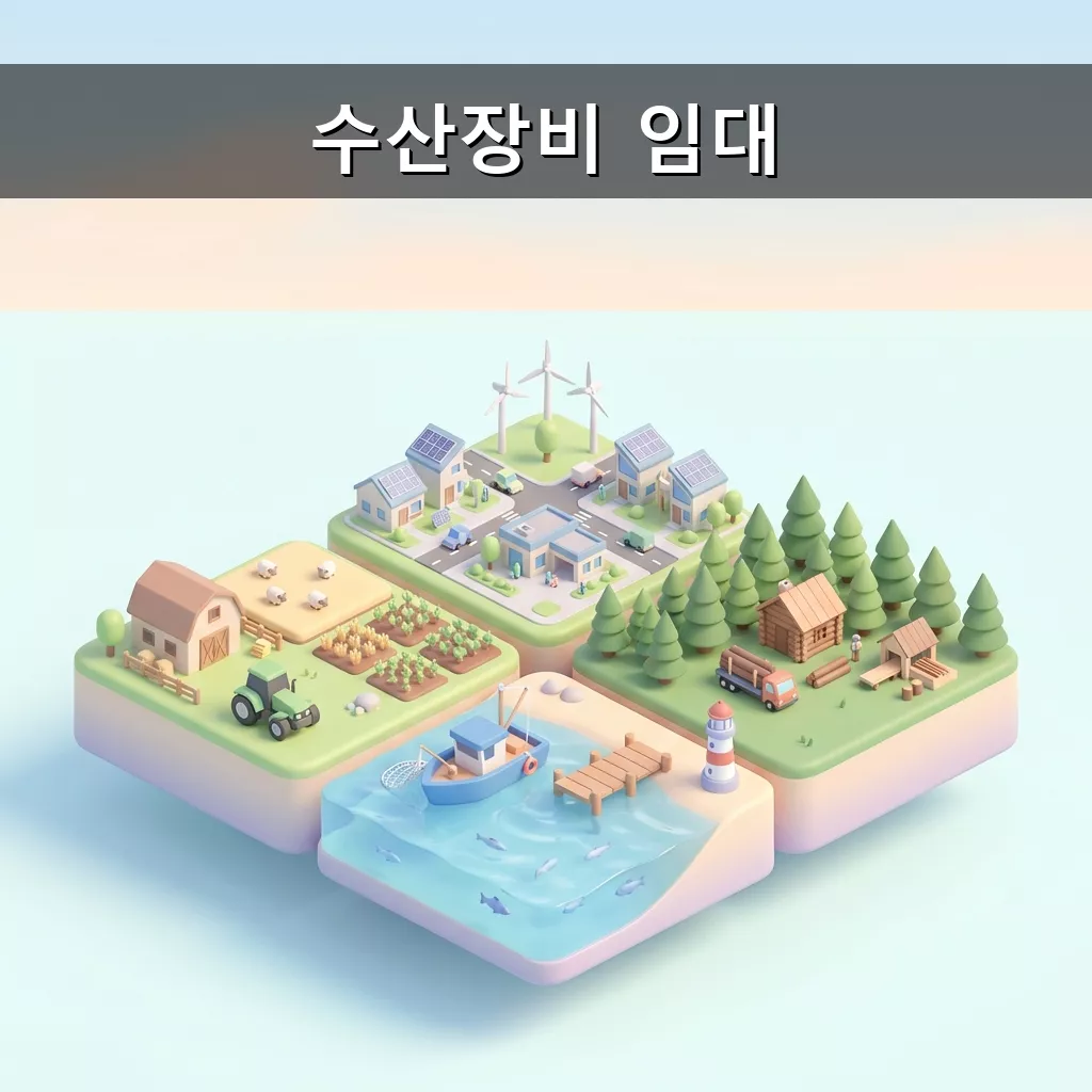 어업인 지원 수산장비 임대 사업 완벽 가이드 신청 조건 방법 총정리