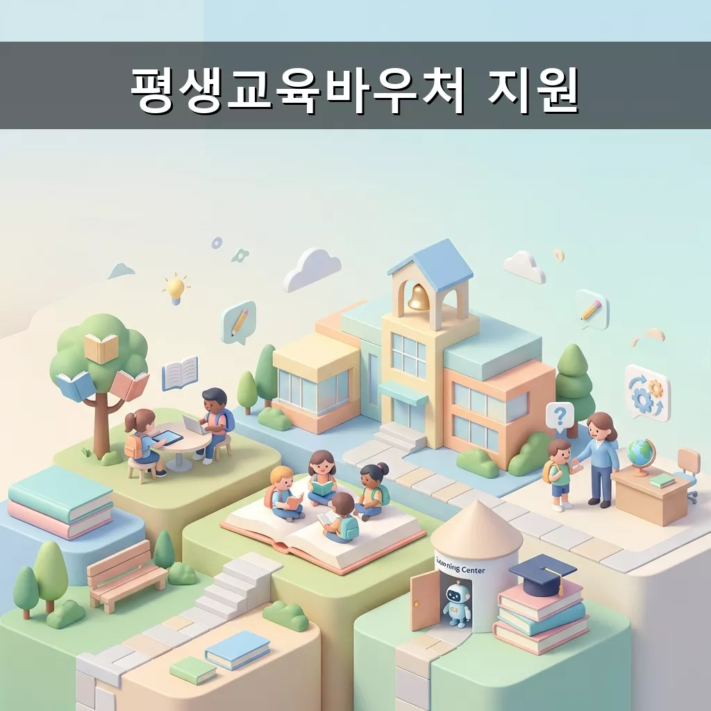 2025 평생교육바우처 총정리 신청 자격 방법 혜택 완벽 가이드