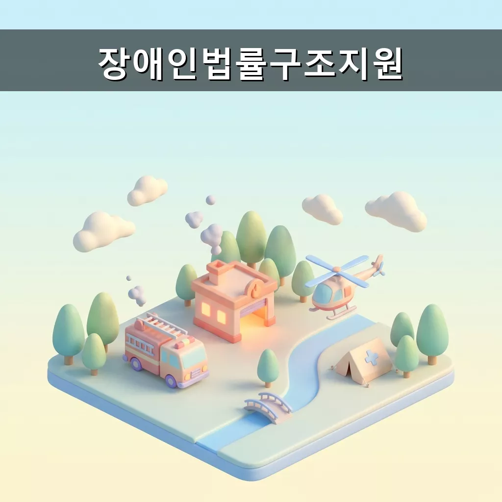 장애인법률구조지원 신청 방법 및 혜택 안내 총정리