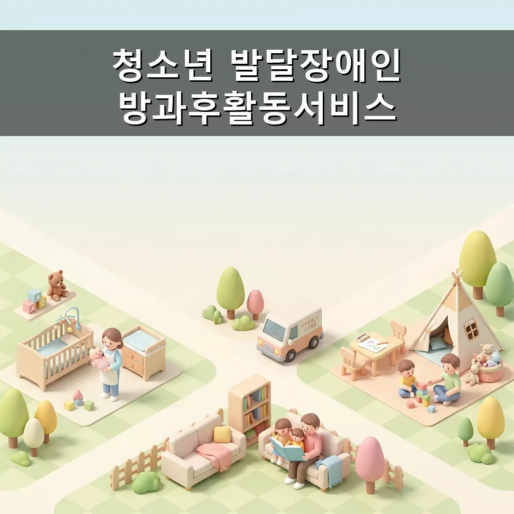 발달장애 청소년 방과후활동 지원 신청자격 및 방법 완벽 가이드