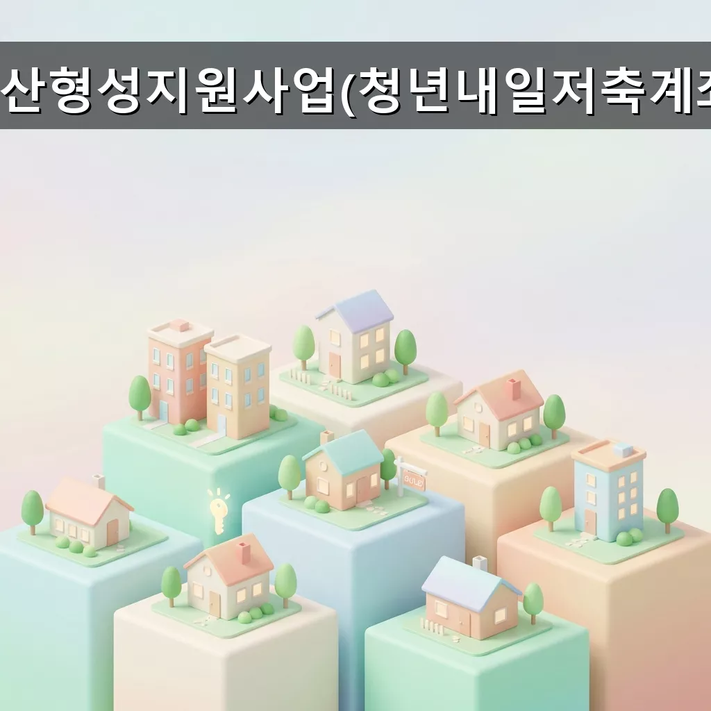 청년 자산 형성 기회 청년내일저축계좌 완벽 분석 (2024년)