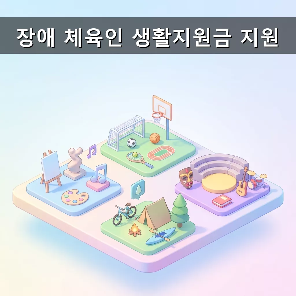 장애 체육인 생활지원금 2026년 지원 대상 신청 방법 완벽 가이드