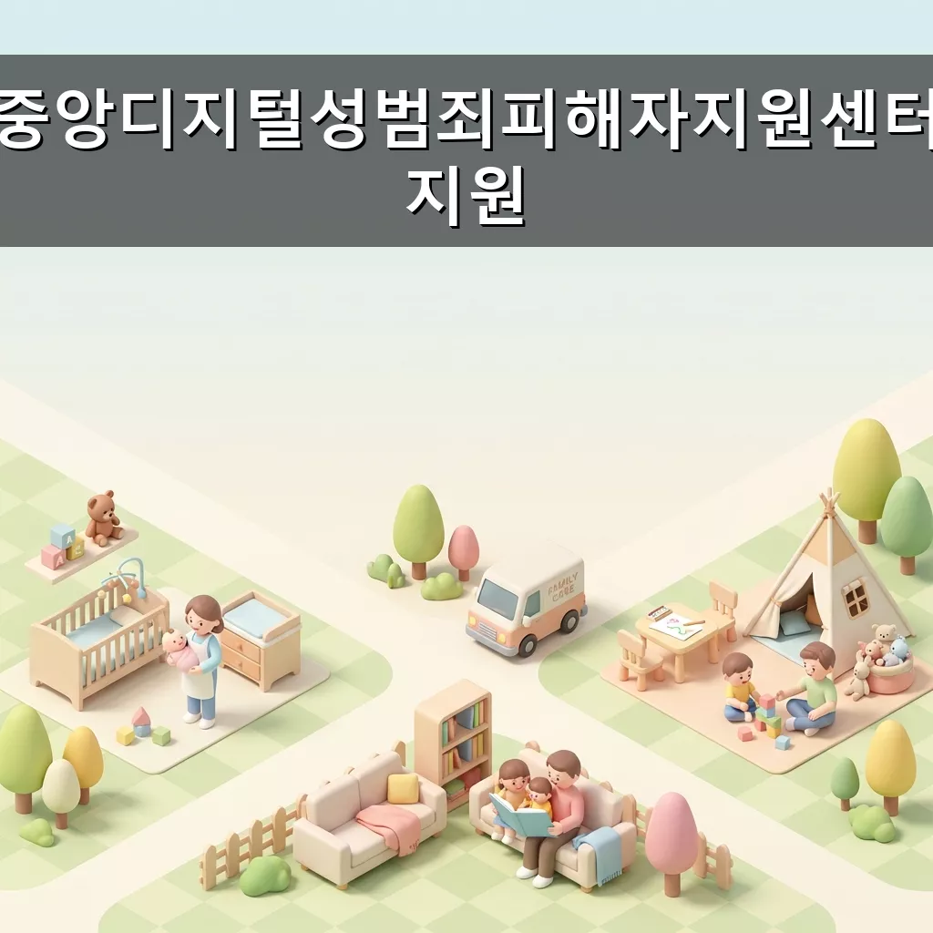 디지털 성범죄 피해? 중앙디지털성범죄피해자지원센터가 함께합니다