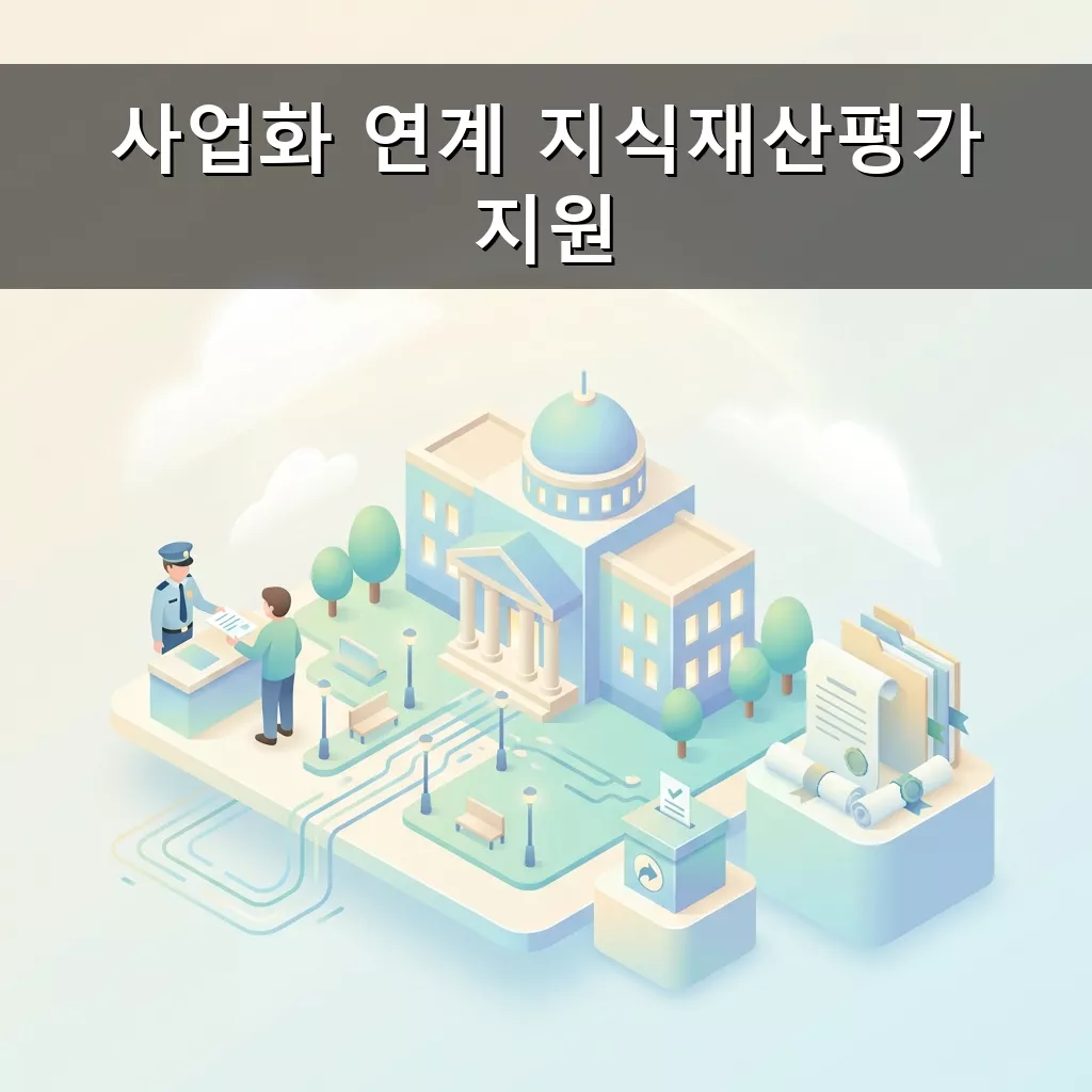 특허 사업화 지원 지식재산평가로 기술 혁신과 사업 성공을 동시에