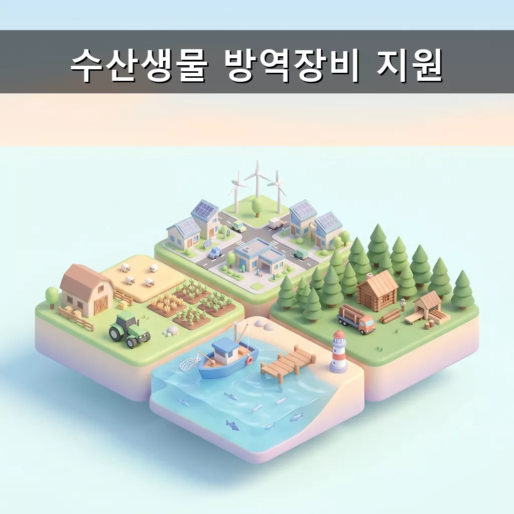 수산생물 방역장비 지원 2026 양식어가 경쟁력 강화 필수 정보