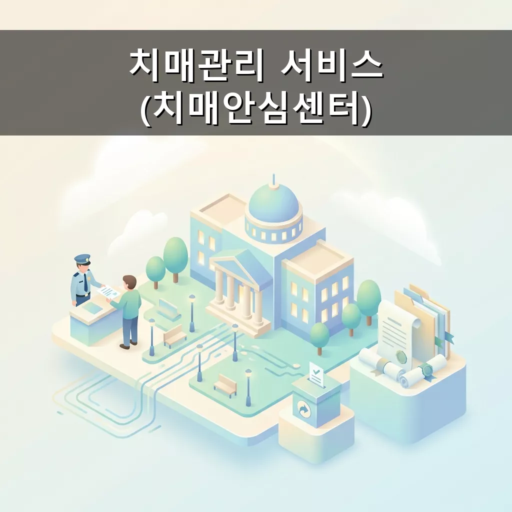 치매 안심하세요 정부 지원 치매관리 서비스 총정리