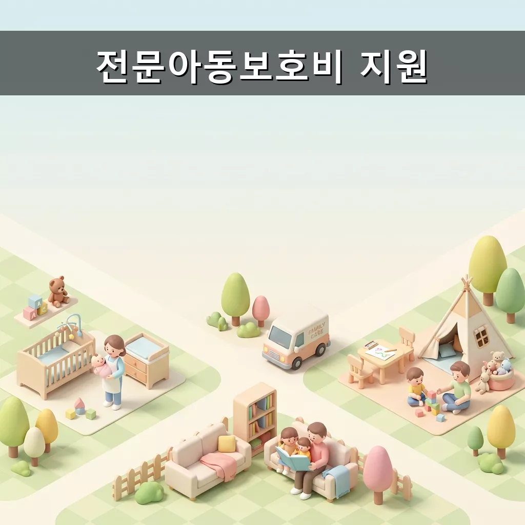 위기아동 전문 보호 월 100만원 지원 가정보호 전문가정위탁 신청