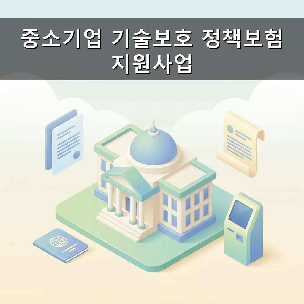 중소기업 기술보호 정책보험 지원사업 신청 방법 및 혜택 안내 총정리