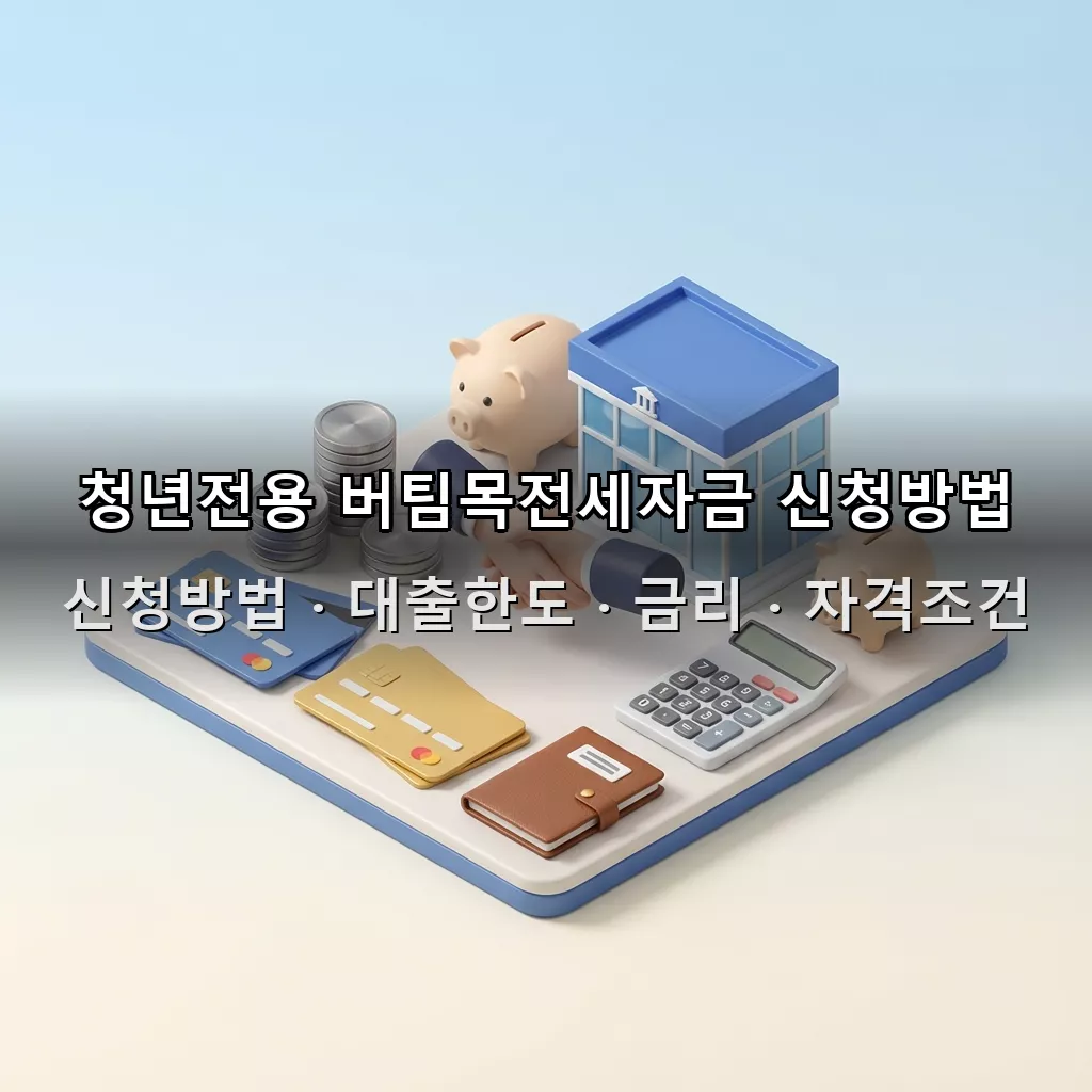 청년전용 버팀목전세자금 신청방법 대출한도 금리 자격조건 총정리