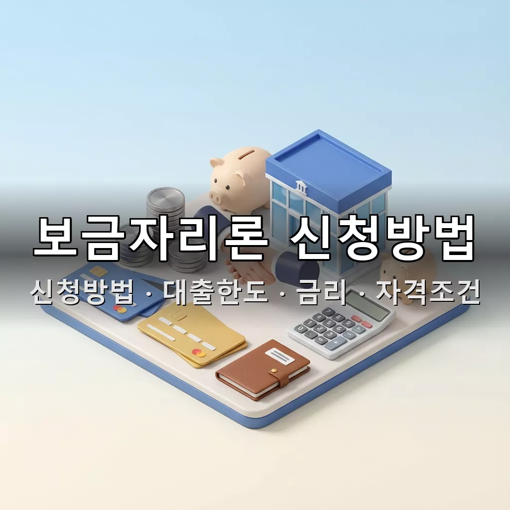 보금자리론 신청방법 대출한도 금리 자격조건 총정리